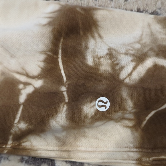 NWT Lululemon Warm Down Jogger *Earth Dye Earth Dye Sand - Picture 12 of 12